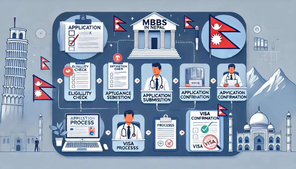 admission process for MBBS in nepal